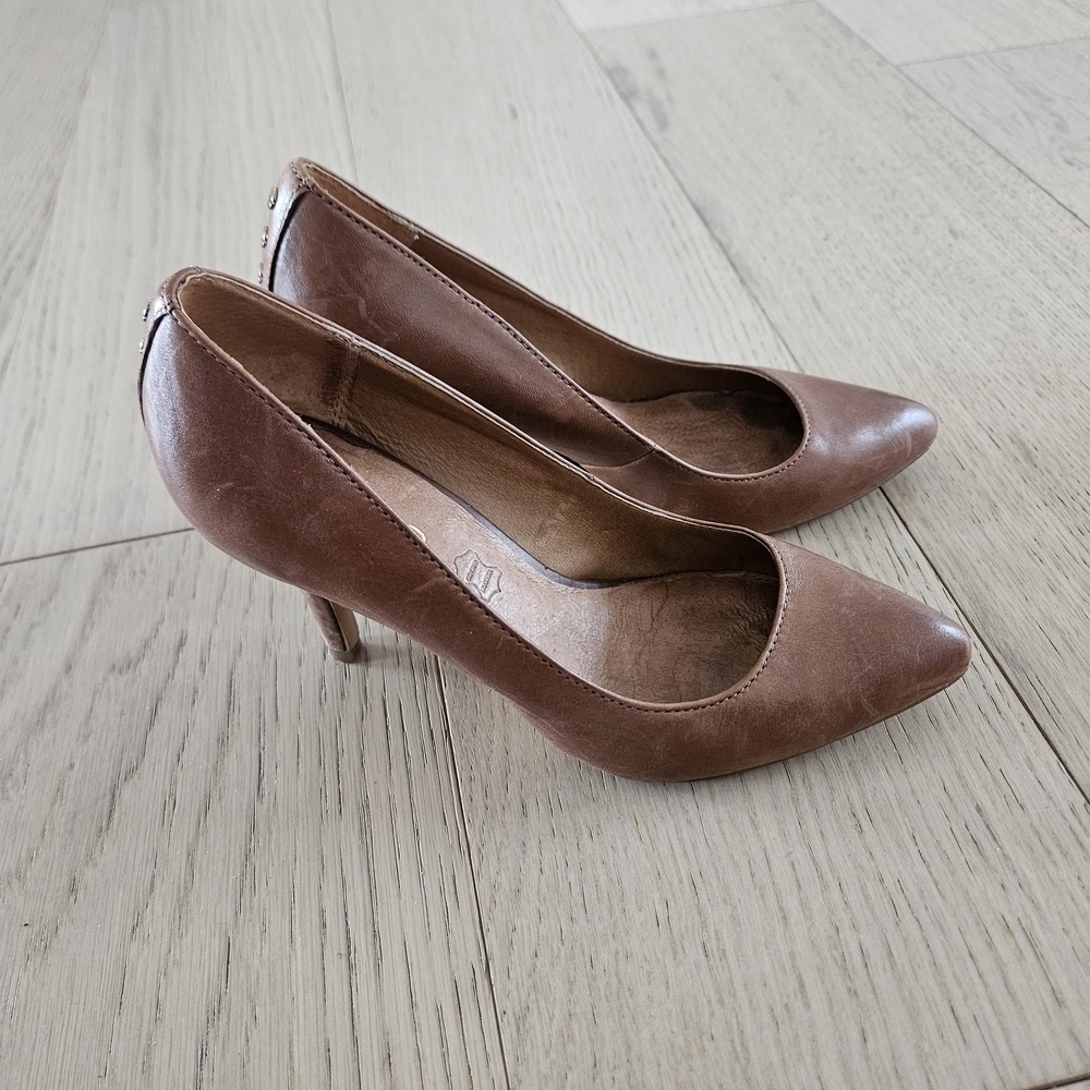 Aldo Women's Brown Heels Size 5 - Picture 2 of 5